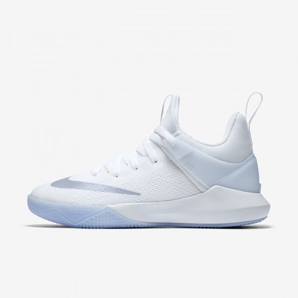 Nike Zoom Shift Basketballschuhe Damen Weiß Grau ...