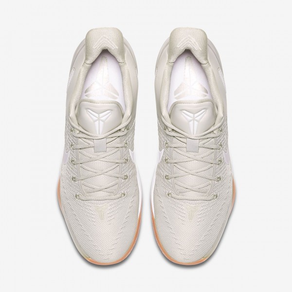 Nike Kobe Ad Basketballschuhe Herren Weiß Grau 768-15821