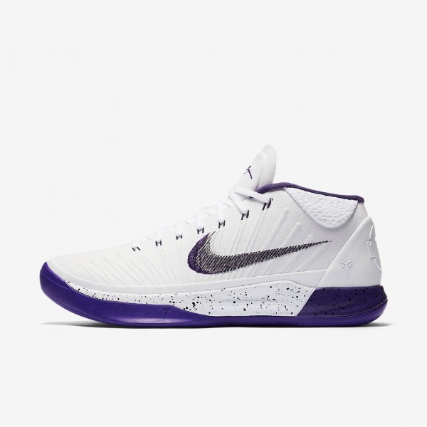Nike Kobe A.D. Basketballschuhe Herren Weiß Schwa...