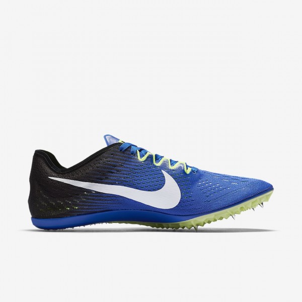 Nike Zoom Victory 3 Spike Schuhe Damen Blau Schwarz Grün Weiß 343-85673