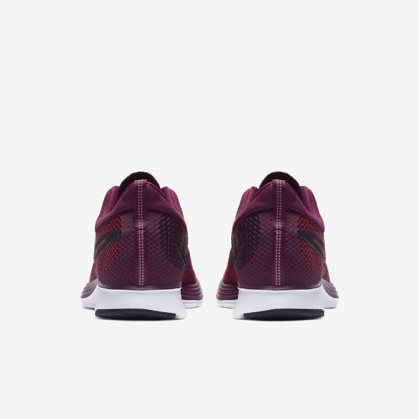 Nike Zoom Strike Laufschuhe Damen Bordeaux Weiß Schwarz 486-21387