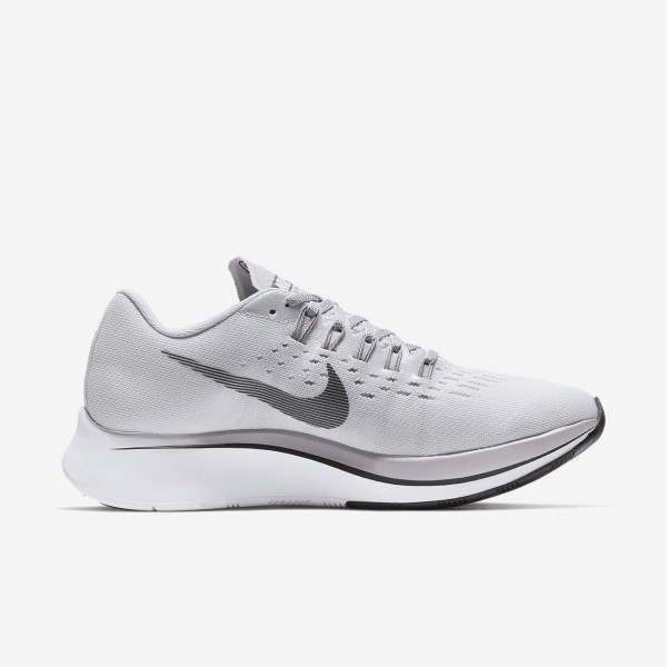 Nike Zoom Fly Laufschuhe Damen Grau Weiß Schwarz 347-70129
