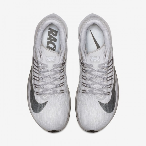 Nike Zoom Fly Laufschuhe Damen Grau Weiß Schwarz 347-70129