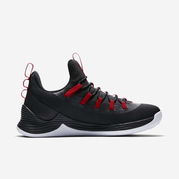 Nike Jordan Ultra Fly 2 low Basketballschuhe Herren Schwarz Weiß Rot 477-90376