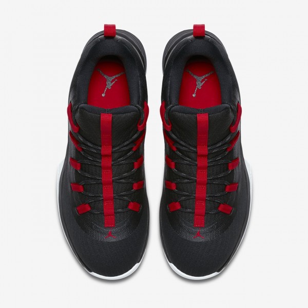 Nike Jordan Ultra Fly 2 low Basketballschuhe Herren Schwarz Weiß Rot 477-90376