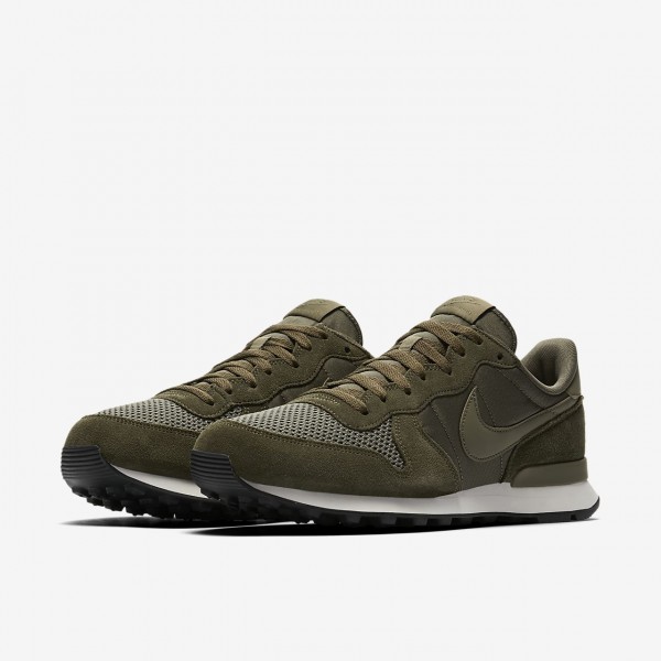 Nike Internationalist Se Freizeitschuhe Herren Olive Weiß Schwarz 626-49760