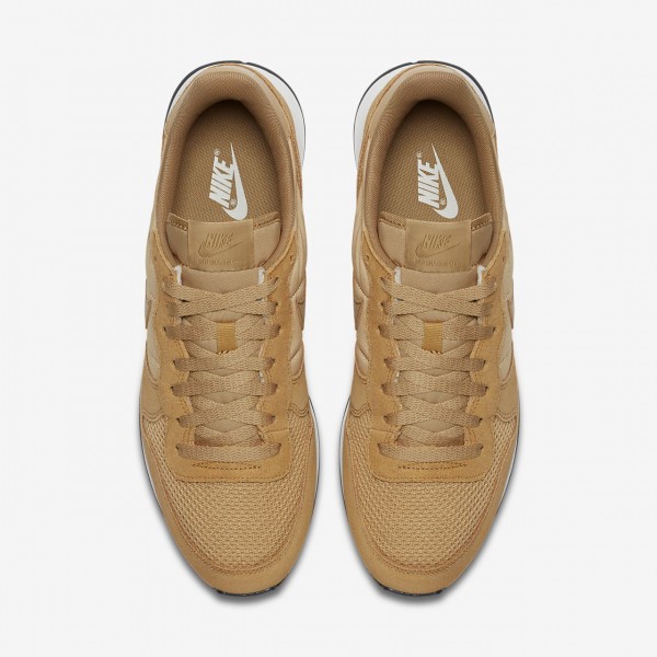 Nike Internationalist Se Freizeitschuhe Herren Gold Weiß Schwarz 653-34159