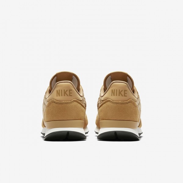 Nike Internationalist Se Freizeitschuhe Herren Gold Weiß Schwarz 653-34159