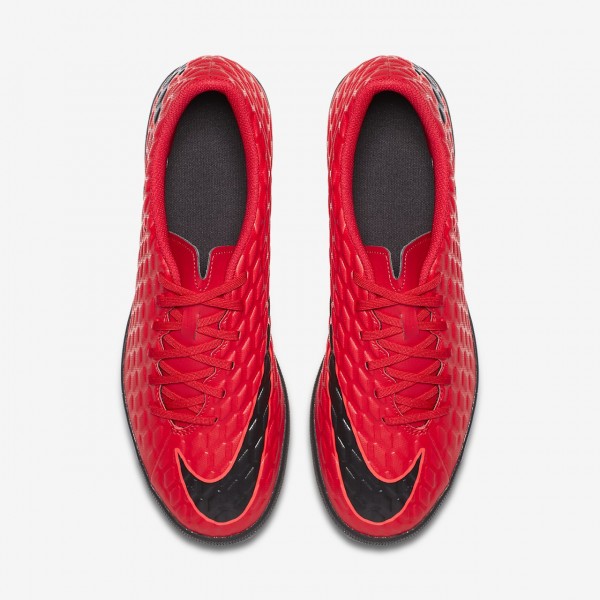 Nike Hypervenomx Phade 3 Ic Fußballschuhe Herren Rot Schwarz 769-36024
