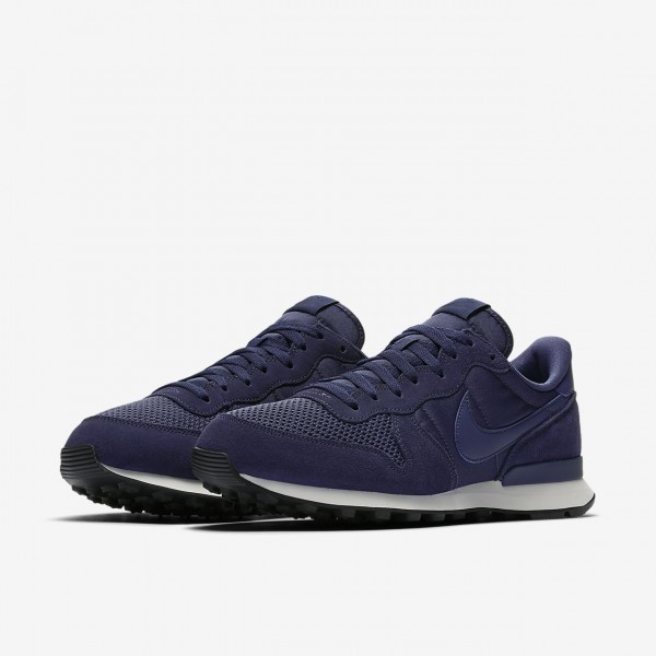 Nike Internationalist Se Freizeitschuhe Herren Blau Weiß Schwarz 831-61738