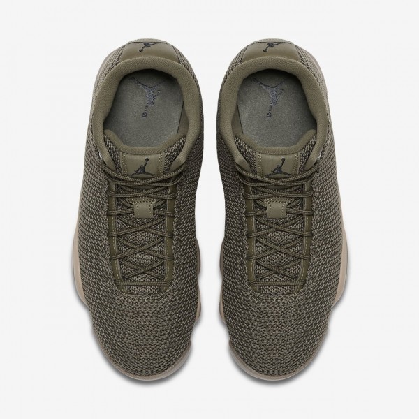 Nike Jordan Horizon low Outdoor Schuhe Herren Olive Khaki Schwarz 259-25815