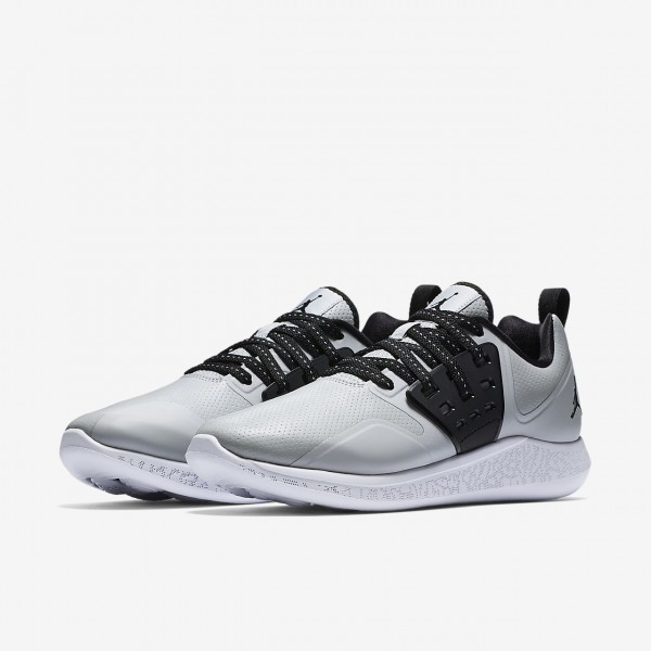 Nike Jordan Grind Laufschuhe Herren Grau Weiß Schwarz 235-73314