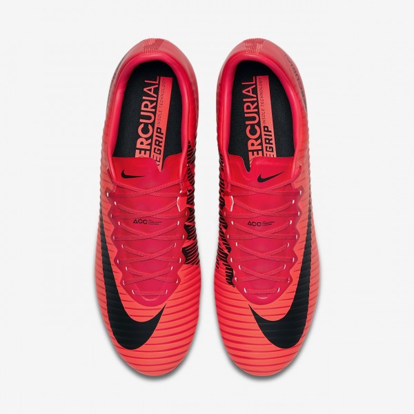 Nike Mercurial Vapor XI Sg-pro Anti-clog Fußballschuhe Herren Rot Schwarz 327-62361