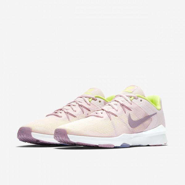 Nike Zoom Condition Tr 2 Trainingsschuhe Damen Rosa Weiß Grün 931-48954