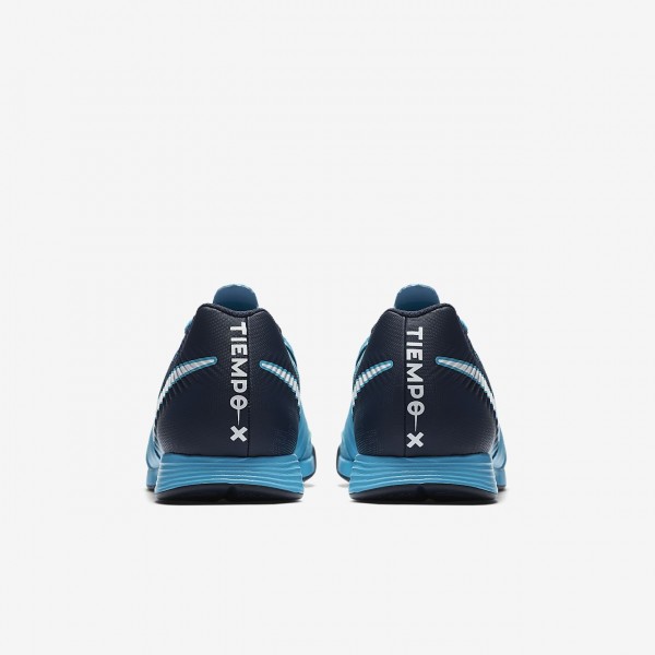 Nike Tiempox Ligera Iv Ic Fußballschuhe Damen Blau Obsidian Weiß 122-10822