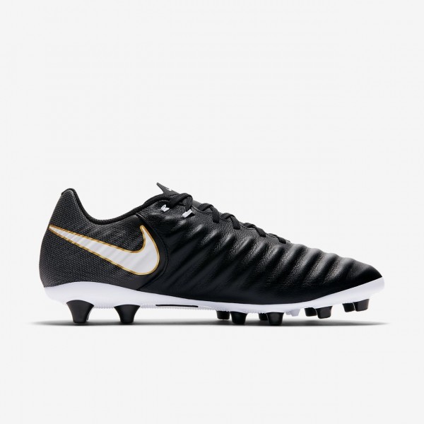 Nike Tiempo Ligera Iv Ag-pro Fußballschuhe Damen Schwarz Weiß 399-13716
