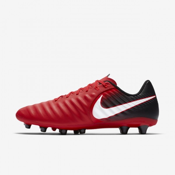 Nike Tiempo Ligera Iv Ag-pro Fußballschuhe Damen Schwarz Rot Weiß 746-54584