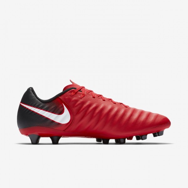Nike Tiempo Ligera Iv Ag-pro Fußballschuhe Damen Schwarz Rot Weiß 746-54584