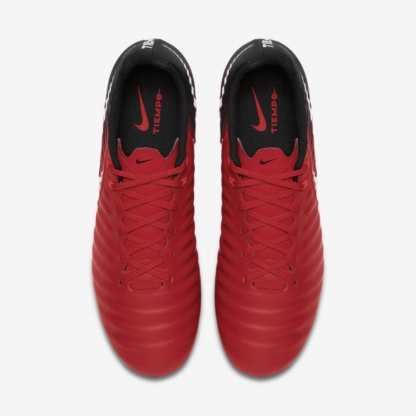 Nike Tiempo Ligera Iv Ag-pro Fußballschuhe Damen Schwarz Rot Weiß 746-54584