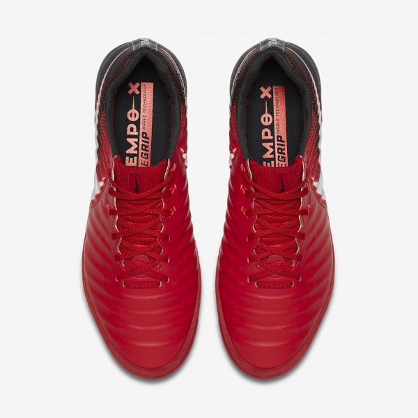 Nike Tiempox Proximo II Ic Fußballschuhe Damen Schwarz Rot Weiß 109-75335