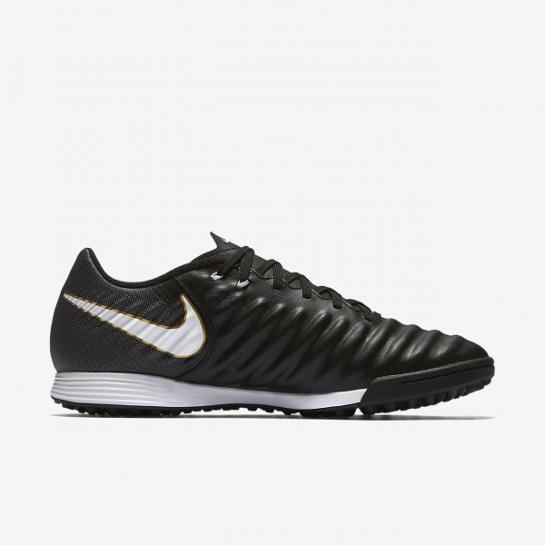 Nike Tiempox Ligera Iv Tf Fußballschuhe Damen Schwarz Weiß 624-71438