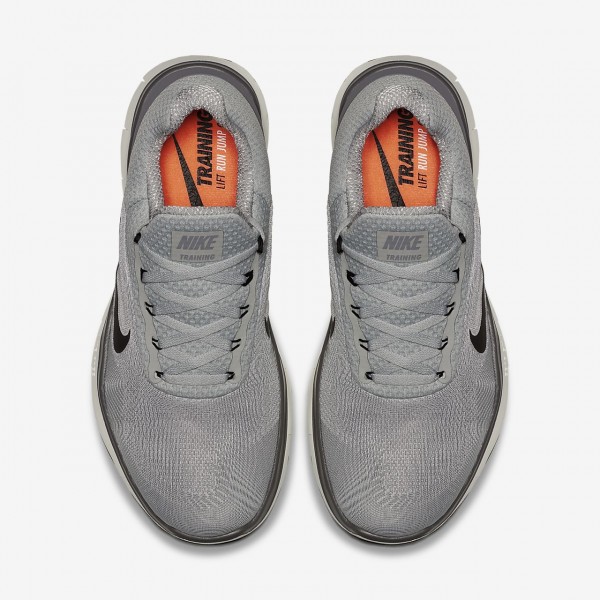 Nike Free Trainer V7 Trainingsschuhe Herren Silber Weiß Schwarz 253-21537