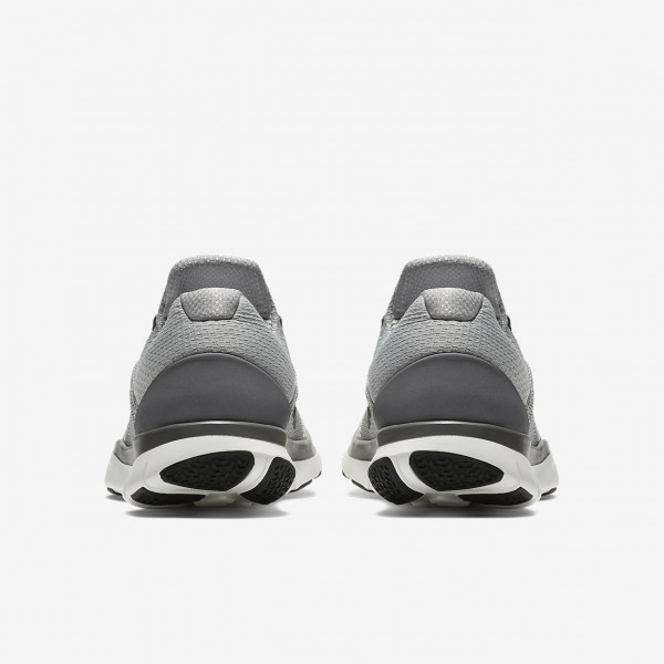Nike Free Trainer V7 Trainingsschuhe Herren Silber Weiß Schwarz 253-21537