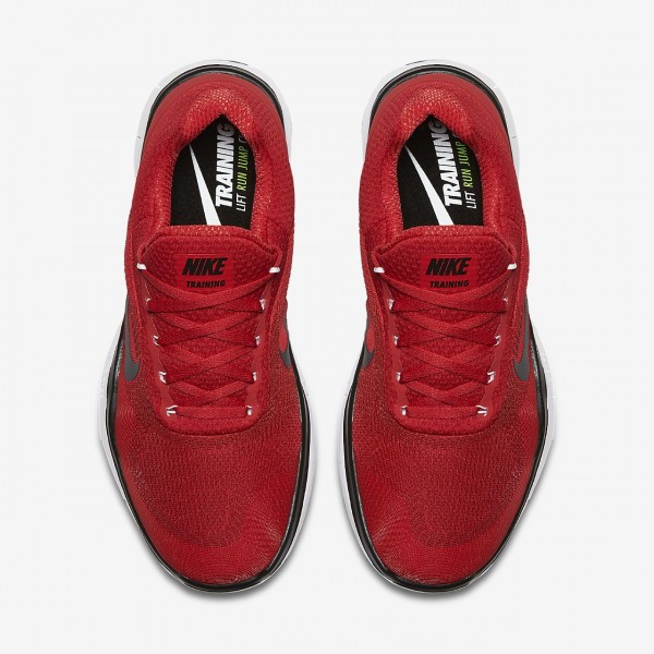 Nike Free Trainer V7 Trainingsschuhe Herren Rot Weiß Schwarz 845-86633