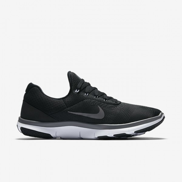Nike Free Trainer V7 Trainingsschuhe Herren Schwarz Weiß Dunkelgrau 507-86337