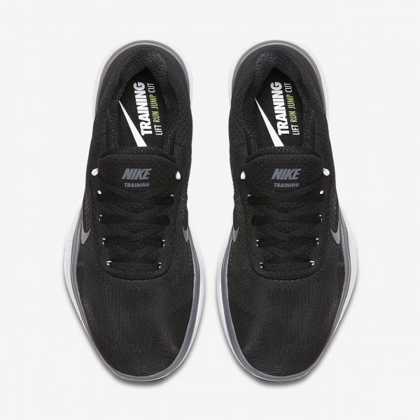 Nike Free Trainer V7 Trainingsschuhe Herren Schwarz Weiß Dunkelgrau 507-86337