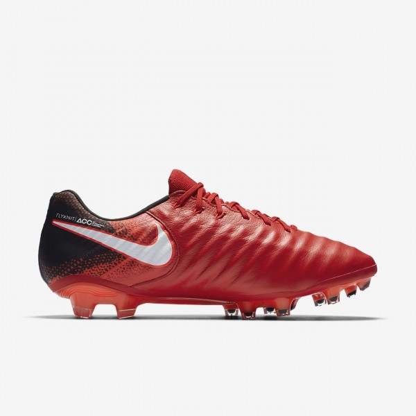 Nike Tiempo Legend Vii Fg Fußballschuhe Damen Schwarz Rot Weiß 415-28084