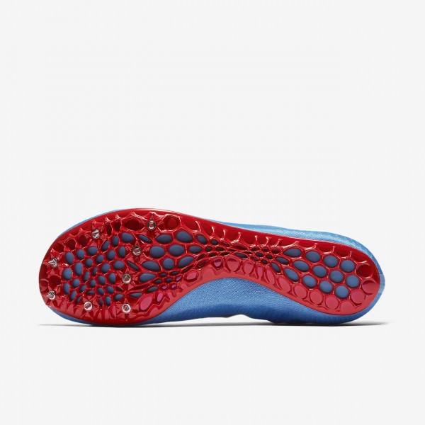 Nike Superfly Elite Spike Schuhe Damen Blau Rot 531-16113