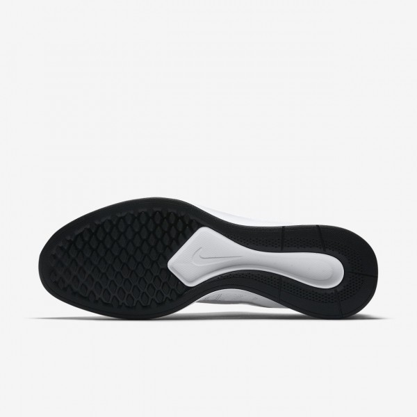 Nike Dualtone Racer Freizeitschuhe Herren Weiß Schwarz Platin 563-54406