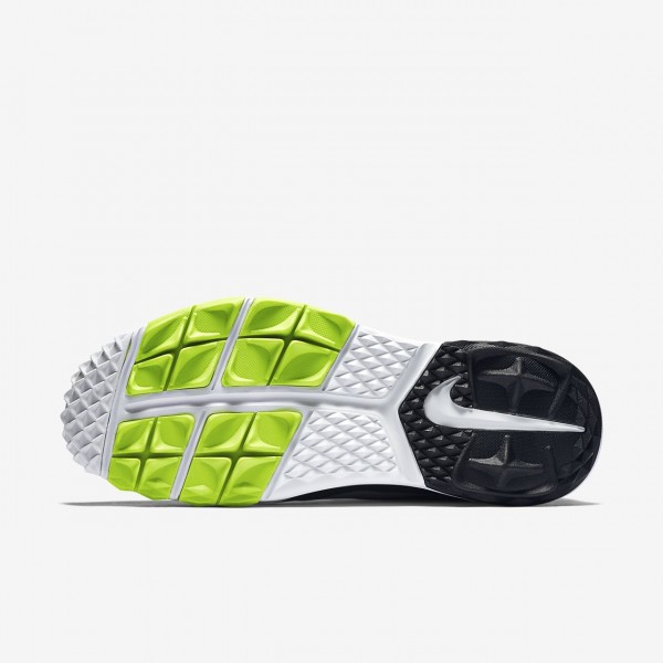 Nike Fi Impact 2 Golfschuhe Herren Schwarz Weiß Grau 738-86984