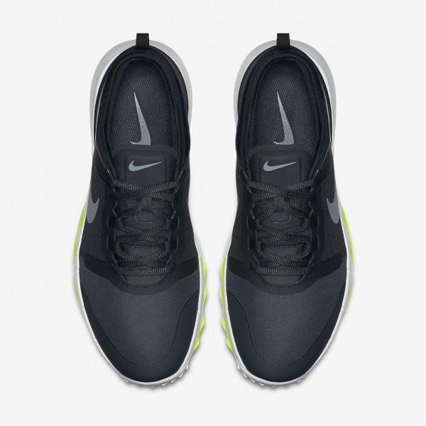 Nike Fi Impact 2 Golfschuhe Herren Schwarz Weiß Grau 738-86984
