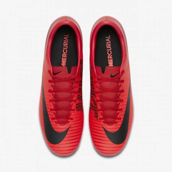 Nike Mercurial Victory VI Ag-pro Fußballschuhe Damen Rot Schwarz 999-82415