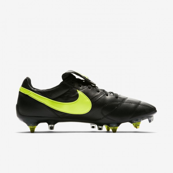 Nike Premier II Anti-clog Traction Sg-pro Fußballschuhe Damen Schwarz Grün 558-64647