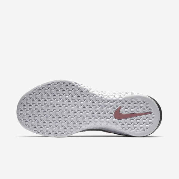 Nike Metcon Dsx Flyknit 2 Trainingsschuhe Damen Silber Pink Weiß 754-41128