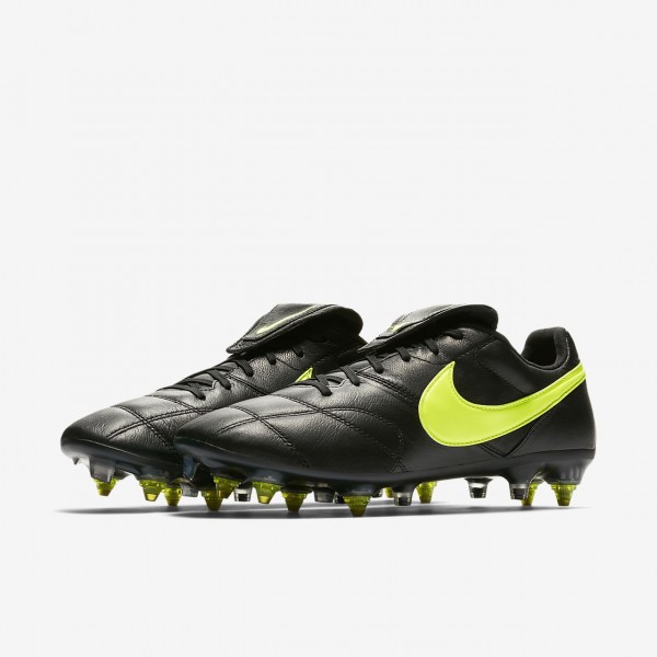 Nike Premier II Anti-clog Traction Sg-pro Fußballschuhe Damen Schwarz Grün 558-64647