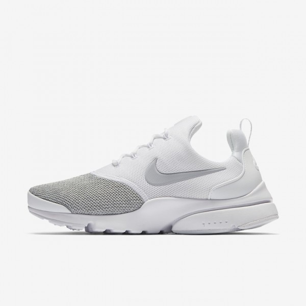 Nike Presto Fly Se Freizeitschuhe Damen Weiß Grau 439-39228