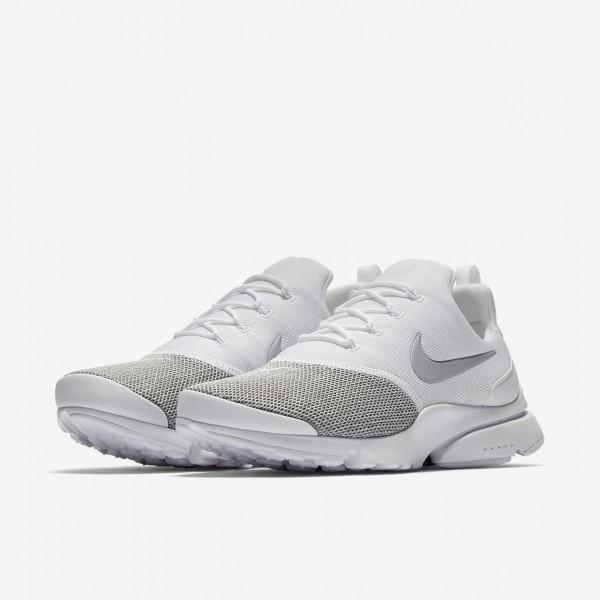 Nike Presto Fly Se Freizeitschuhe Damen Weiß Grau 439-39228