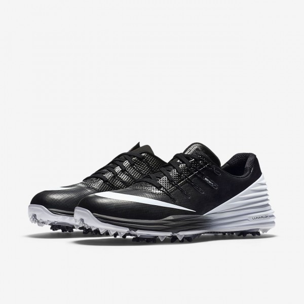 Nike Lunar Control 4 Golfschuhe Damen Schwarz Grau Weiß 594-75095