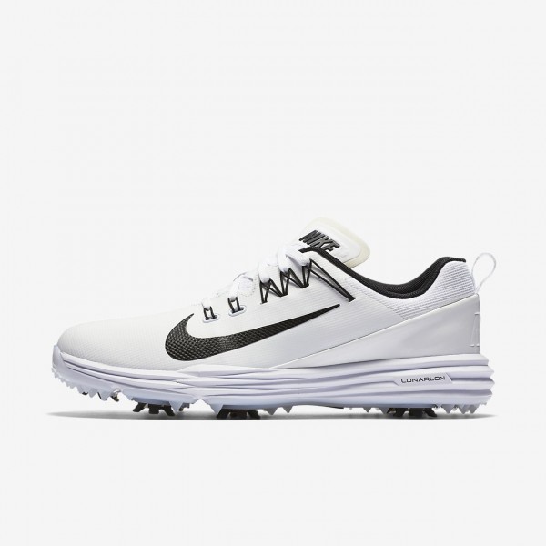 Nike Lunar Command 2 Golfschuhe Damen Weiß Schwar...