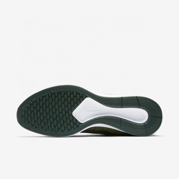 Nike Dualtone Racer Freizeitschuhe Herren Olive Weiß Grün 910-88754