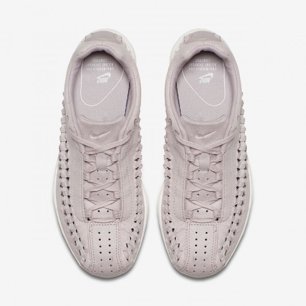 Nike Mayfly Woven Freizeitschuhe Damen Rosa Grau Weiß 897-63761