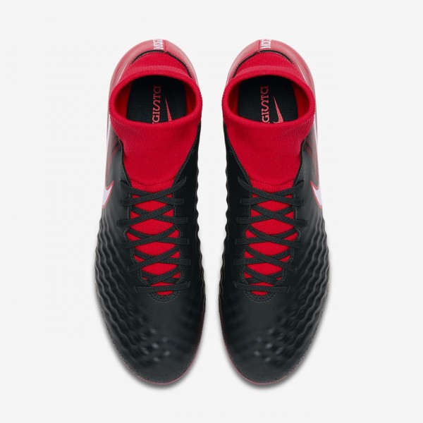Nike Magista Onda II Dynamic Fit Ag-pro Fußballschuhe Damen Schwarz Rot Weiß 896-31091