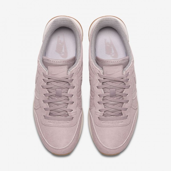 Nike Internationalist Se Freizeitschuhe Damen Rosa Grau Weiß 743-94838