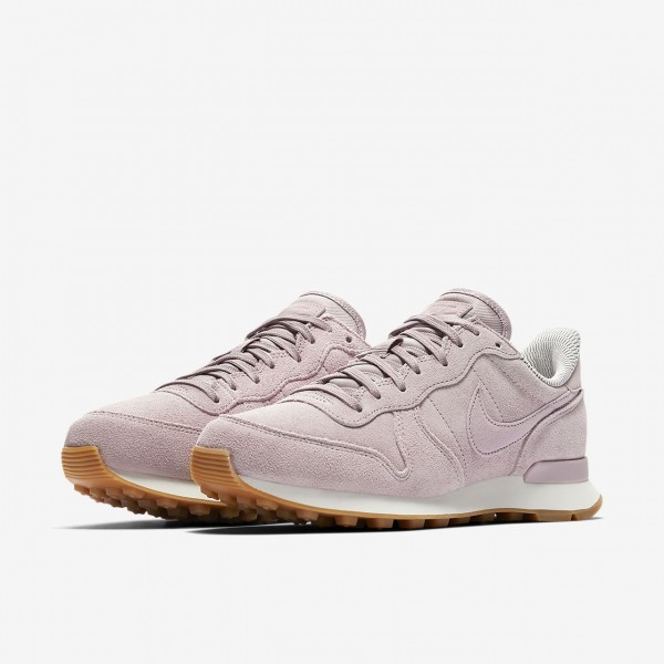 Nike Internationalist Se Freizeitschuhe Damen Rosa Grau Weiß 743-94838