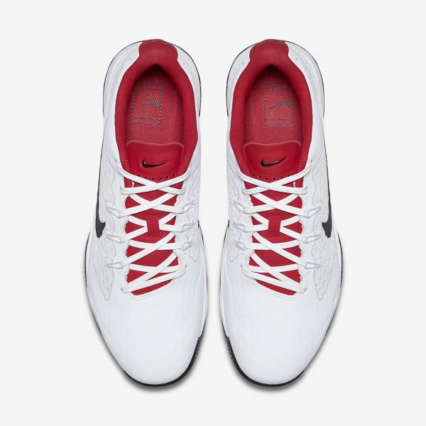 Nike Court Air Zoom Ultra Tennisschuhe Herren Weiß Rot Schwarz 171-24195