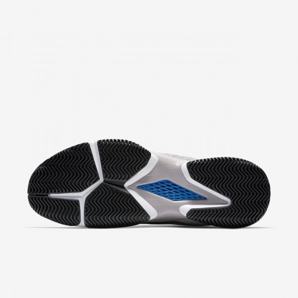 Nike Court Air Zoom Ultra Tennisschuhe Herren Weiß Blau Schwarz 480-20441